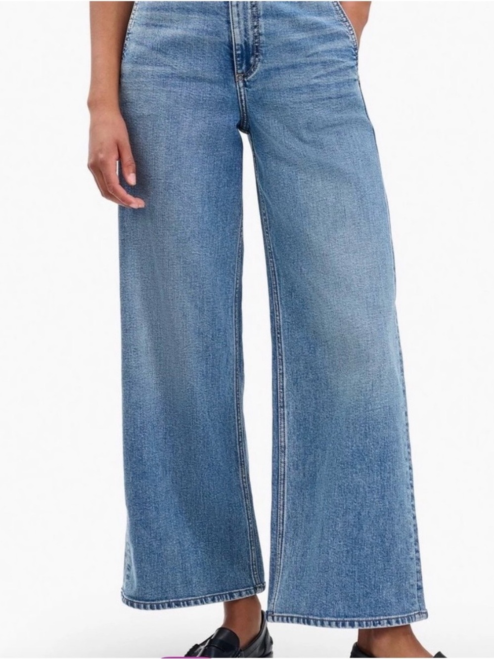 High-Rise Annie Wide-Leg Jeans - Picture 2 of 4